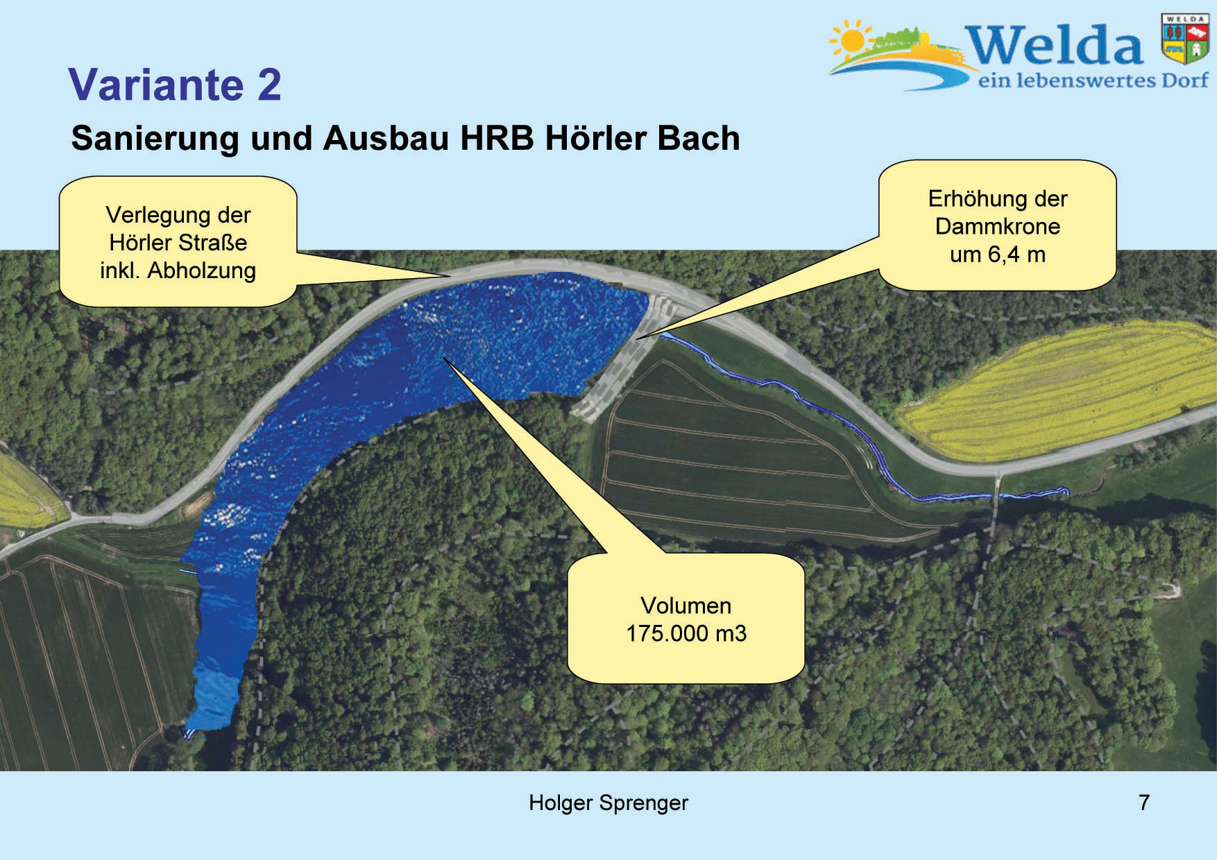Hochwasserschutz Welda 